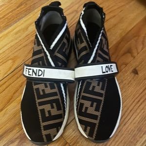 Like New Fendi Rockoko Sneakers